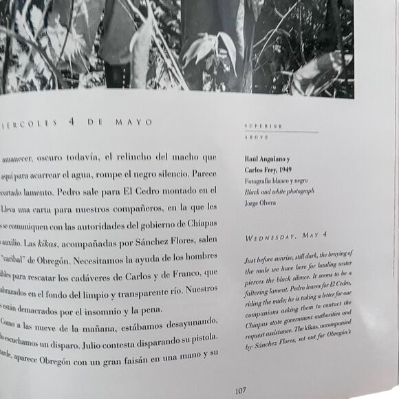 Journal Of Expedition Raul Anguiano Lacandon Jungle Bilingual Hardcover - Picture 13 of 15